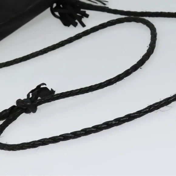 Rare PRADA Black Leather Crossbody Bag - 100% authentic